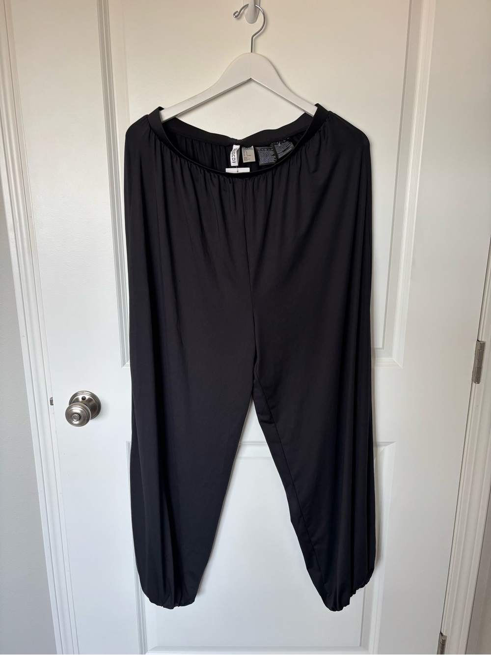 H&M Black Wide-Leg Relaxed Pants